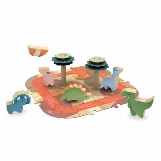 Jeux en bois - Les Dinosaures Sassi - 5