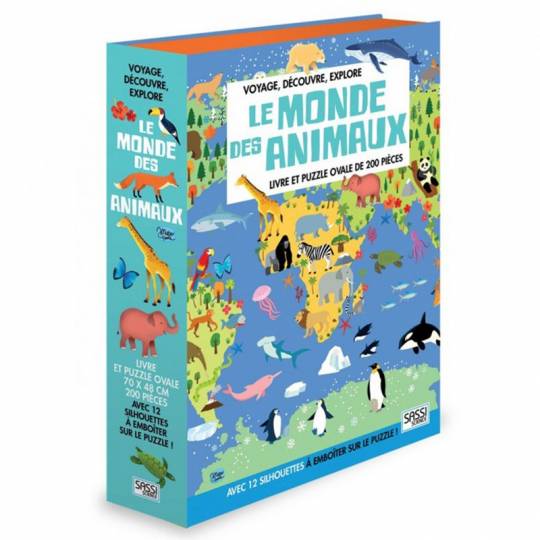 Voyage, découvre, explore - Le monde des animaux Sassi - 1