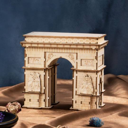 Arc de Triomphe - Puzzle 3D Mécanique en bois Rolife Rolife - 2