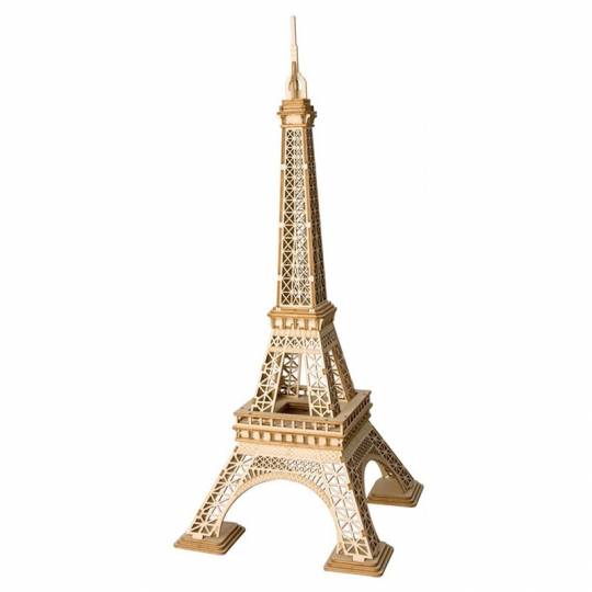 Tour Eiffel - Puzzle 3D Mécanique en bois Rolife Rolife - 1