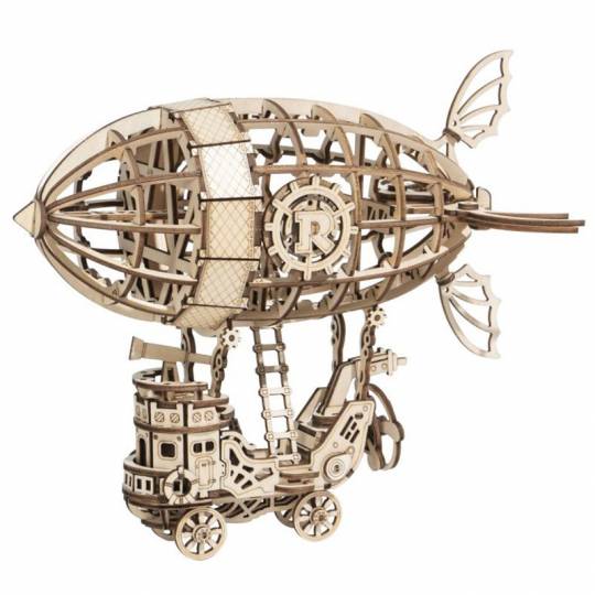 Ballon Dirigeable - Puzzle 3D Mécanique en bois Rolife Rolife - 3
