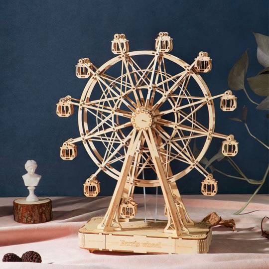 Grande Roue musicale - Puzzle 3D musical en bois Rolife Rolife - 2