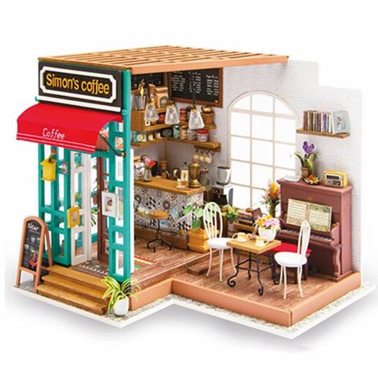 Le café de Simon - Miniatures 3D DIY Rolife Rolife - 1