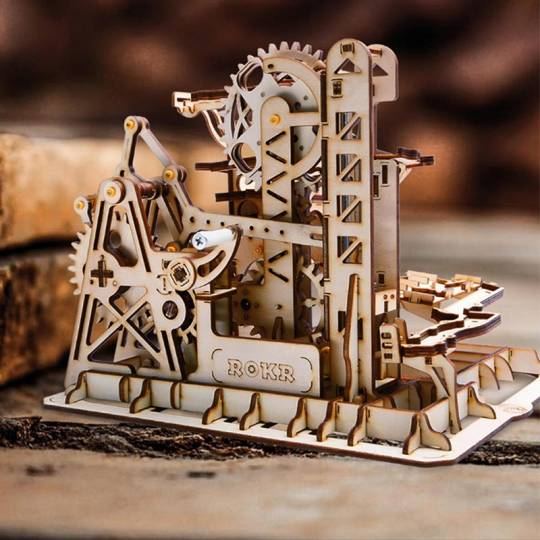 La Tour infernale - Puzzle 3D Mécanique en bois Rokr Rokr - 2