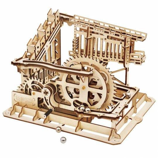 Descente express  - Puzzle 3D Mécanique en bois Rokr Rokr - 1