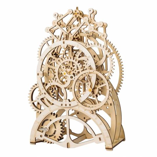 Horloge à Pendule - Puzzle 3D Mécanique en bois Rokr Rokr - 1