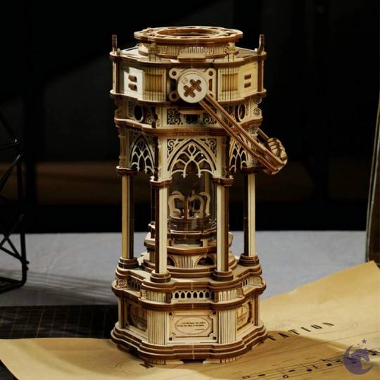 Lanterne Victorienne Musicale - Puzzle 3D Mécanique en bois Rokr Rokr - 4