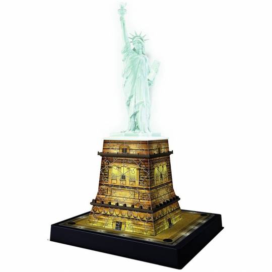 Puzzle 3D Statue de la Liberté illuminée - 120 pcs Ravensburger - 2