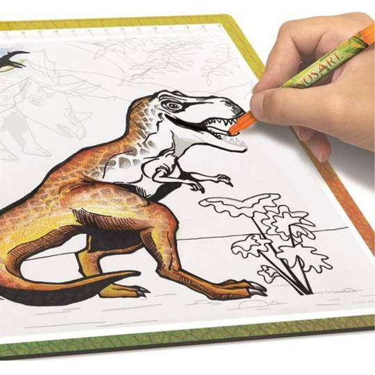 Tablette lumineuse de dessin - Dinos Art - Un jeu DinosArt - BCD Jeux