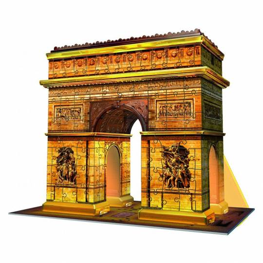 Puzzle 3D Arc de Triomphe illuminé - 242 pcs Ravensburger - 2