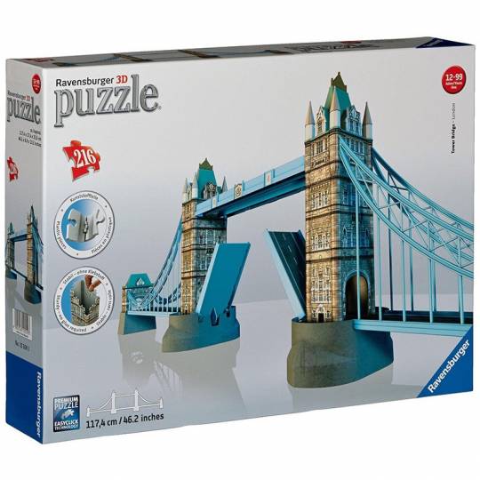 Puzzle 3D Tower Bridge - 216 pcs Ravensburger - 1
