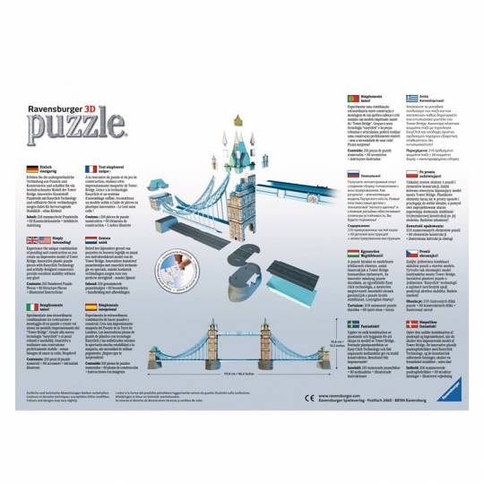 Puzzle 3D Tower Bridge - 282 pcs Ravensburger - 4