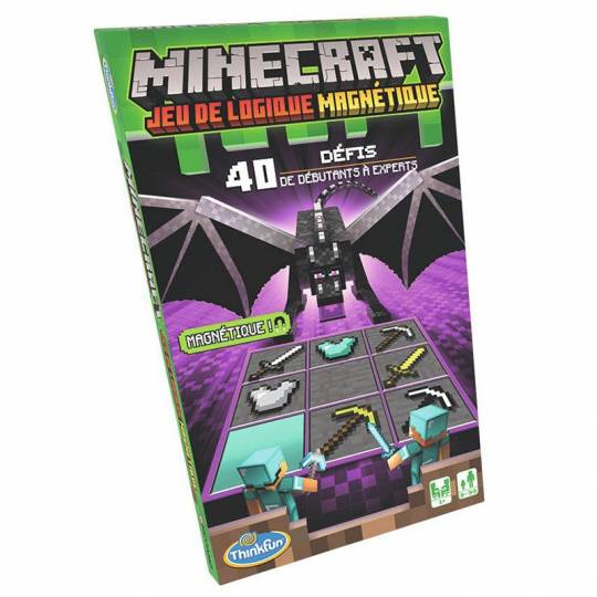 Minecraft - Jeu de logique magnétique ThinkFun - 1