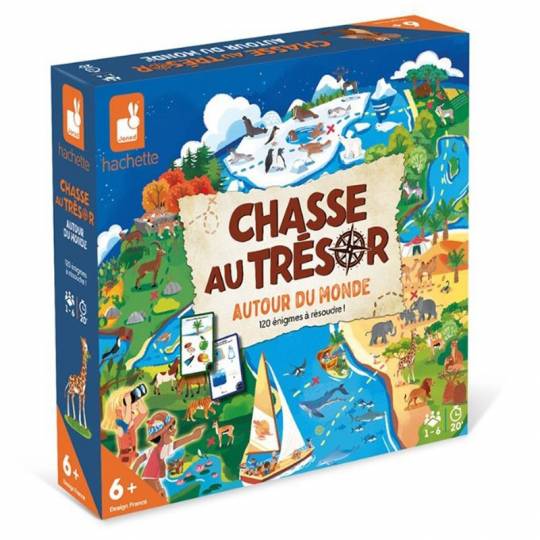 Chasse au Trésor Autour du Monde - Janod Janod - 1