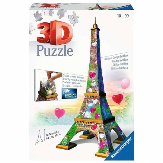 Puzzle 3D Tour Eiffel Love Edition - 224 pcs Ravensburger - 1
