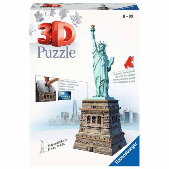 Puzzle 3D Statue de la Liberté - 118 pcs Ravensburger - 1