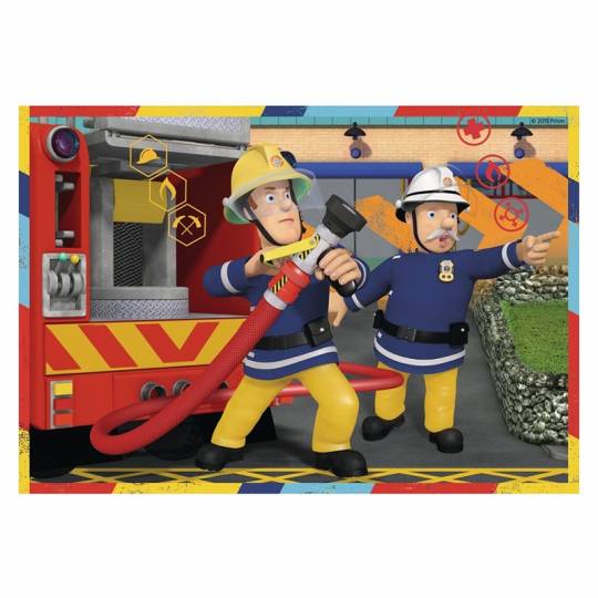 Puzzles 2x12 pcs : Sam en intervention - Sam le pompier Ravensburger - 2
