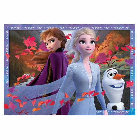 Puzzles 2x24 pcs : Vers des contrées glacées - Disney Reine des Neiges 2 Ravensburger - 2