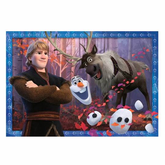 Puzzles 2x24 pcs : Vers des contrées glacées - Disney Reine des Neiges 2 Ravensburger - 3