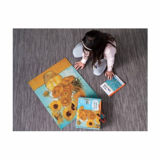 Coffret Vincent Van Gogh : livre et puzzle 300 pièces Sassi - 3