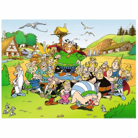 Puzzle 500 pcs : Astérix au village Ravensburger - 2