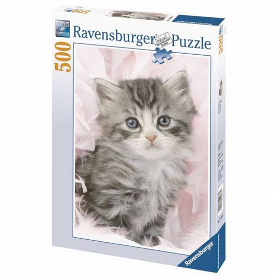 Puzzle 500 pcs : Douceur de chaton Ravensburger - 1
