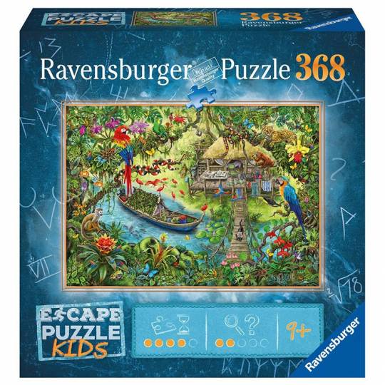 Escape puzzle Kids - Un safari dans la jungle Ravensburger - 1