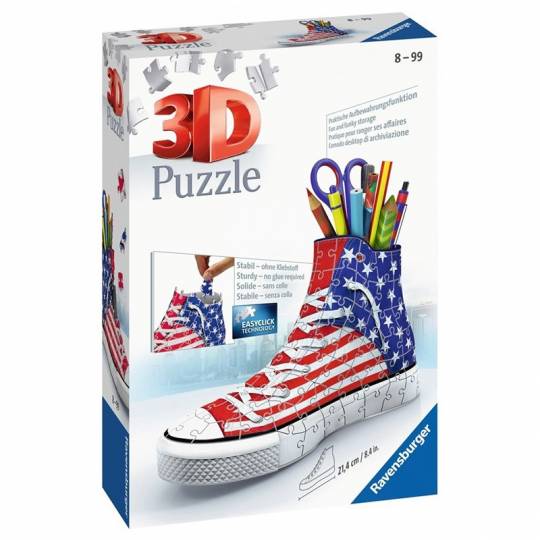 Puzzle 3D Sneaker American Style - 112 pcs Ravensburger - 1