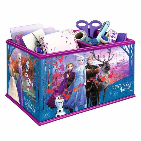 Puzzle 3D Boite de rangement Disney La Reine des Neiges 2 - 223 pcs Ravensburger - 1