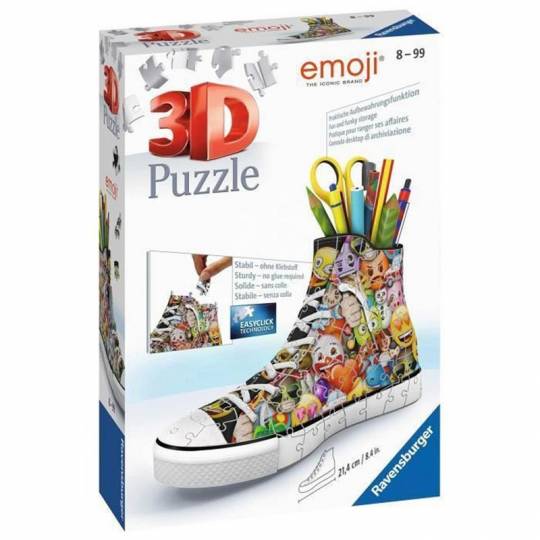 Puzzle 3D Sneaker Emoji - 112 pcs Ravensburger - 1