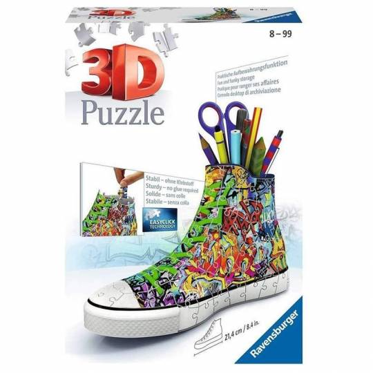 Puzzle 3D Sneaker Graffiti - 112 pcs Ravensburger - 1