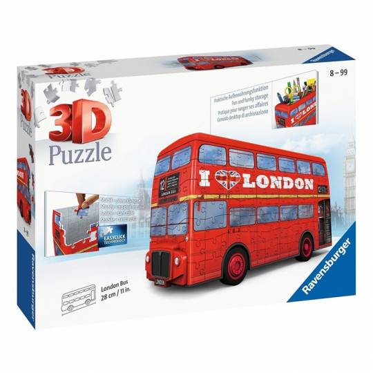 Puzzle 3D Bus londonien - 244 pcs Ravensburger - 1