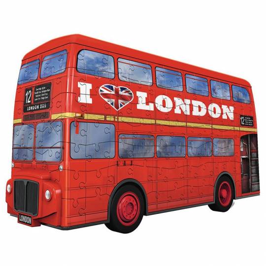 Puzzle 3D Bus londonien - 244 pcs Ravensburger - 2