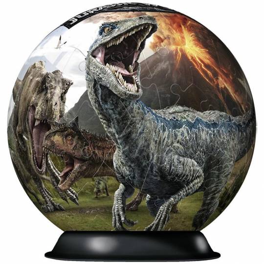 Puzzle 3D Ball 72 pcs - Jurassic World Ravensburger - 2