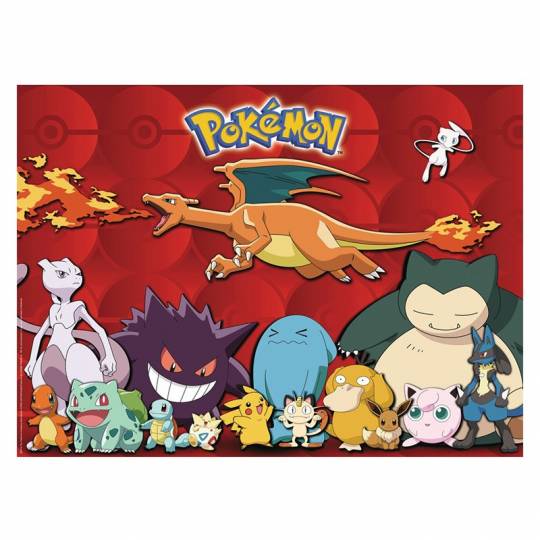 Puzzle 100 pcs XXL : Mes Pokémon préférés Ravensburger - 2