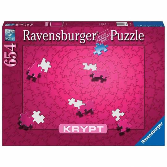 Puzzle Krypt 654 pcs - Pink Ravensburger - 1