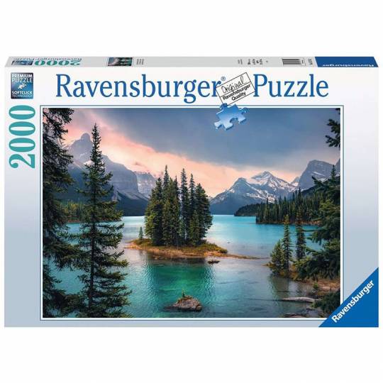 Puzzle 2000 pcs : Île de l'Esprit, Canada Ravensburger - 1