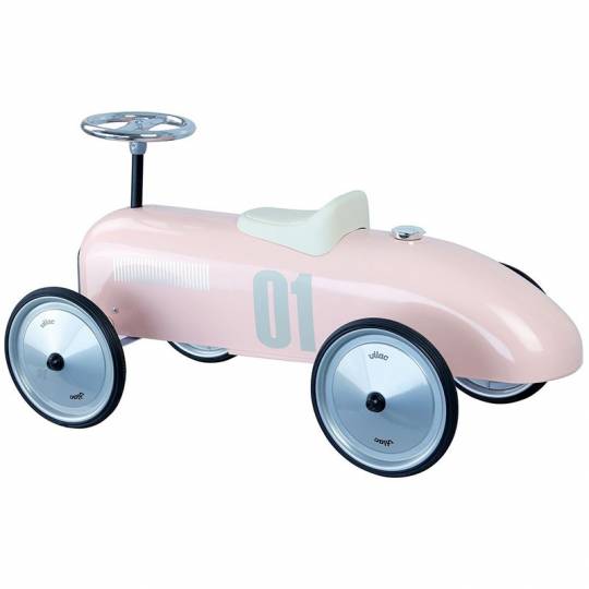 Porteur voiture vintage rose tendre - Vilac Vilac - 2