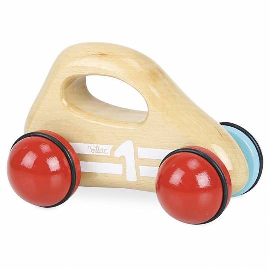 Petite Voiture n°1 Jouet d'éveil en bois bébé et Enfant 2 ans + - Un jeux  des jouets