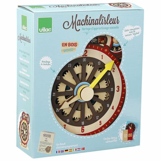 Machinalirleur Horloge d'apprentissage - Vilac Vilac - 6
