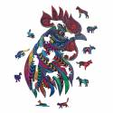 Le Coq Chanteur - Puzzle Créatif en bois S Creatif Puzzle - 3 Le Coq Chanteur - Puzzle Créatif en bois S Creatif Puzzle - 3