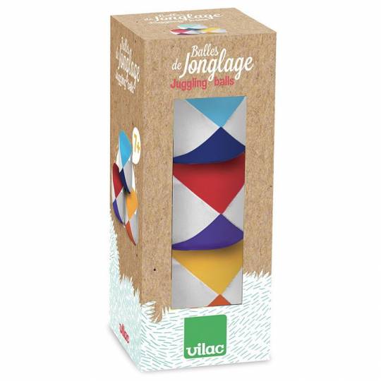 Set de 3 balles de jonglage - Vilac Vilac - 1