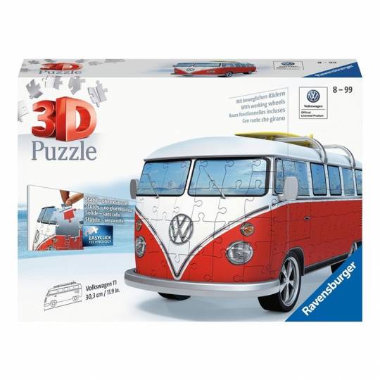 Puzzle 3D Combi T1 Volkswagen - 187 pcs Ravensburger - 1