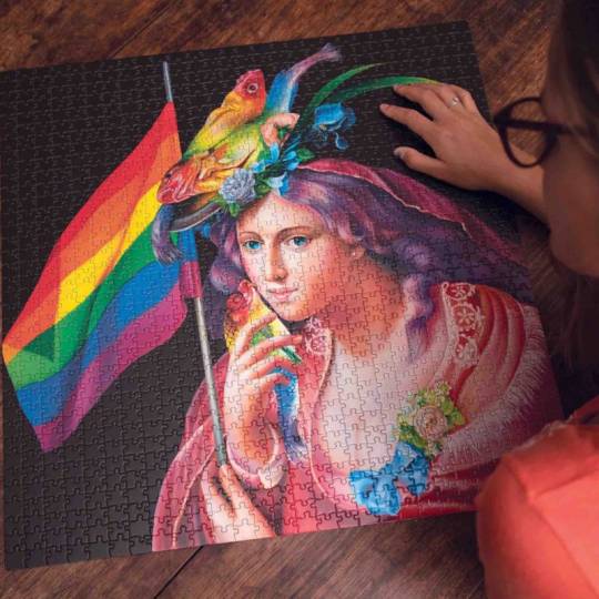 Puzzle Liberty Rainbow - 1000 pcs Eeboo - 2