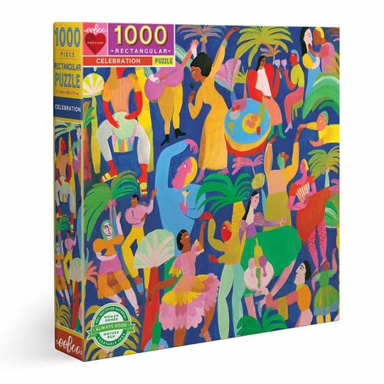 Puzzle Celebration - 1000 pcs Eeboo - 1