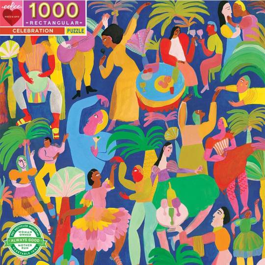Puzzle Celebration - 1000 pcs Eeboo - 2