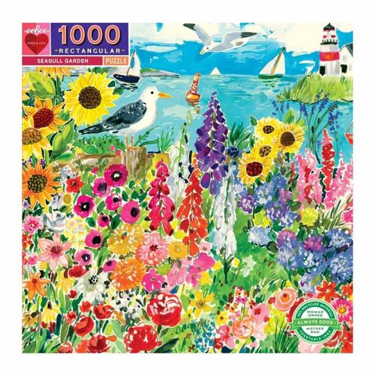 Puzzle Seagull Garden - 1000 pcs Eeboo - 2