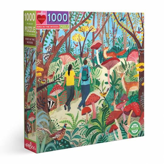 Puzzle Hike in the Woods - 1000 pcs Eeboo - 1