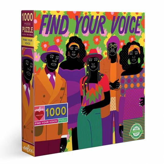 Puzzle Find your Voice - 1000 pcs Eeboo - 1