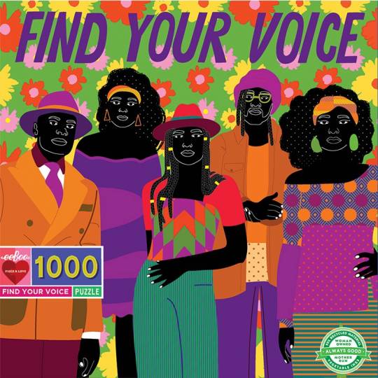 Puzzle Find your Voice - 1000 pcs Eeboo - 2